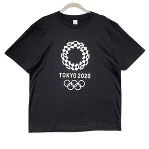 NEW Tokyo 2020 Olympics Mens Souvenir T-Shirt Japan Sz LL Black